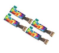 TOPINCN Small 0.96in TFT Color Screen with High Transmittance 4PCS Set for Bright Images IPS Display Module SPI Interface Welding Mounting