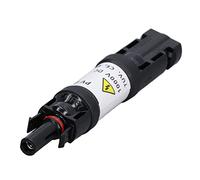 TOPINCN Solar Diode Connector Good Effect High Strength for Flameproof Black and Copper 1 Pack [Outdoor, Home Use] (10A)