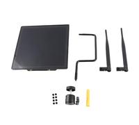 TOPINCN Solar LoRa Repeater Node Wireless Solar Repeater for LoRa with Efficiency Monocrystalline Panel IP66 5km Range for Smart Farm Industrial Detecting