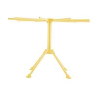 TOPINCN Spaghetti Drying Rack Foldable Tool for Effortless Pasta Drying, Safe Food Grade Material, Compact Storage Solution, Perfect for Home Cooking (Yellow)