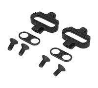 TOPINCN SPD Series Bike Pedal Cleat Set Premium Chrome Molybdenum Steel Material, Good Transmission for Leisure Cycling, Forged Pedals for Climbing