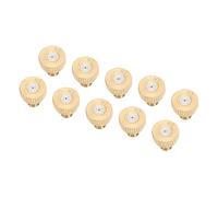 TOPINCN Sprayer Nozzle Durable Brass Water Misting Sprinkle for Landscaping, Greenhouse 10pcs