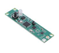 TOPINCN Stage Light Transceiver PCB Module, 3 Color LED Display 126 Channels Auto Frequency Skipping 2.4G Wireless Transceiver, with 7 Groups ID Code Settings, for Stage Light Control
