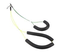 TOPINCN Stainless Steel Adjustable Pet Grooming Loop for Safe and (Yellow