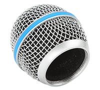 TOPINCN Stainless Steel Durable Microphone Ball Head Grill Replacement for Beta58A - Reduce Noise for Performers, 1 X Microphone Ball Head Mesh Grill