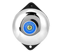 TOPINCN Stainless Steel Electric Bell Inner Strike Type No Spark Bell 5W, Durable Sound Signal Alarm for Factory Schools Rails, Ring School