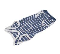 TOPINCN Stretable Breathable Dogmacher -reconciliation Suit with Snap Button Closure for the Abdominal Wound (L)