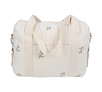 TOPINCN Stroller Storage Bag, Multifunctional Pram Organizer Tote with Zipper Pocket, Reusable Nappy Pouch, Travel Carriage Hanging Bag, Buggy Handbag for Moms, Dads, Diaper Caddy (Olive Bag)