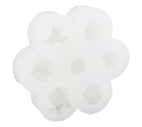 TOPINCN Succulent Silicone Model, 7 Hole Multifunctional Soft Flexible Baking Mold for Cake Candy Candle, with Heat Resistant Up to 446F and Cold Resistant Down to 40F