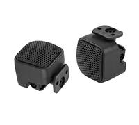 TOPINCN Super Power Loud Square Car Audio Speaker Tweeters for Universal Car Audio Systems Black Plastic 2.8V 500W 97dB 2 Pair Fit for All Enthusiasts