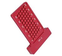 TOPINCN T Type Scriber Aluminum Gauge for Perfect Line Marking in (Red)
