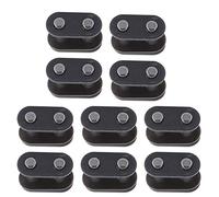 TOPINCN T8f Chain Master Link Durable Steel Wear Resistance Connectors for Bike Chain, 10pcs Lightweight Direct Replacement for Cyclists