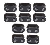 TOPINCN T8f Chain Master Link Durable Steel Wear Resistance Connectors for Bike Chain, 10pcs Lightweight Direct Replacement for Cyclists