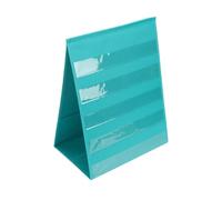 TOPINCN Tabletop Pocket Chart 13x17 Inch with Self Standing Design Double
