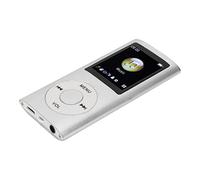 TOPINCN The Thin Premium MP3 Player with Easy -to -use Characteristics, Ideal for Travelers, Admits Up to 64 G of Memory Capacity (Silver)