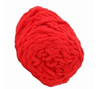 TOPINCN Thick and Quick Coarse Wool Ice Strip Yarn Needle for Knitting Blanket Slipper Line, Hand Washable Soft Polyester Wool Yarn for Scarves, Sweaters, Hats, Shoes, 1 Ball, (#2)