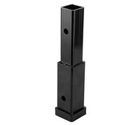 TOPINCN Tow Drivers Steel Square Tube with 5000 L Capacity, Ideal Coupling Extension for Brush Piles and Trailers, Towing Requirements