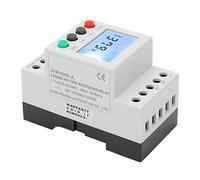 TOPINCN Universal Voltage Phase Sequence Protector over Undervoltage Monitor Relay for Elevator and Air Conditioning