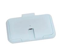 TOPINCN USB Baby Wet Wipe Heater with Surfaces Heating Function for Preventing Evaporating for Baby Mouth and Hands Light Blue