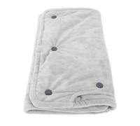 TOPINCN USB Heating Pad Hand Warmer Soft Fabric Constant Temp Multifunctional USB Warming Hand Pad, Ideal for Leg Stomach Back Shoulder, Light Gray