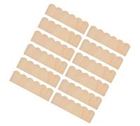 TOPINCN Vivid and Delicate 1:12 Dollhouse Wooden Shingles for Miniature Roof Tile Decoration, Set of 12 Mini Dollhouse Shingles, Ideal for Children's Imagination and Family Interaction, Firm and