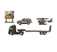 TOPINCN Vivid Design Alloy Engineering Vehicle Set Set for, Promote the Fantasy and Hand Eye Interaction, Suitable for Loving Construction Mobiles, 4PCs 1: 64 Skala (Type C)