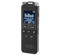 TOPINCN Voice Activated Recorder Mini Voice Recorder with 1.44in Color Screen Repeat Function for Study and Interviews Smart Recording Device (16GB)