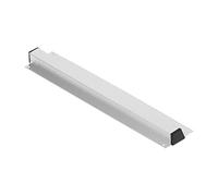 TOPINCN Wall Mounted Ticket Rack Aluminum Alloy Menu Receipt Holder with Internal Marbles for Kitchen Restaurant Bar Hotel (30CM)