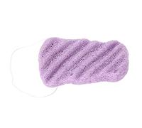 TOPINCN Wash Face Flutter Big Size Body Care Sponges for Sensitive Skin - Exfoliating, Moisturizing, Radiance Boosting (Long Waves Purple (Dry))