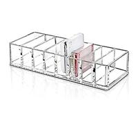 TOPINCN Washable Transparent Cosmetic Holder for Small Mirror, Blusher, Store, Non- Plastic Shelf Organizer