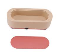 TOPINCN Watch Cleaning Machine, Mini Jewelry Cleaner Portable Jewelry Cleaner Machine for Home Office Eye Glasses Watches Jewelry Necklaces Earrings(Pink)
