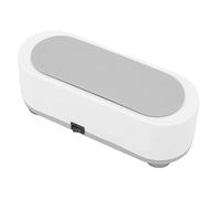 TOPINCN Watch Cleaning Machine, Mini Jewelry Cleaner Portable Jewelry Cleaner Machine for Home Office Eye Glasses Watches Jewelry Necklaces Earrings(White)