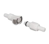 TOPINCN Water Cooling Connector, 6.50mm Clamping Range Strong Durable 120psi 8.3bar Computer Water Cooling Quick Connector for Home for Office (Pagoda outer diameter 11.1mm)