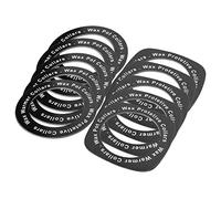 TOPINCN Wax Heater Accessories, 100pcs Cleaning Protection Paper Ring for Depilation Waxing Machine, Round + Quadrate Shape, 6.2" Round + 5.7" Quadrate, Easy to Use and Replace
