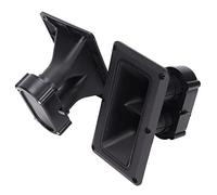 TOPINCN Wide Dispersion Horn Tweeter Ceramic Dual Drive High Sensitivity Piezo Speaker for DJ Studio Pro PA Home Speakers