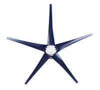 TOPINCN Windmill Generator Efficient Small 5 Vane/Wing Wind Turbines Kit 800W Industrial Energy Equipment for Boats/Cabins, Nylon Fiber (12V)