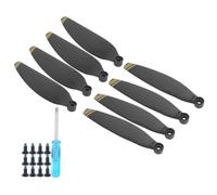 TOPINCN Wing Blade Propellers for Mini, Excellent Flight Performance, Perfect for Drone Pilots, 8 X Knives in Packages (Black gold edge)