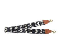 TOPINCN Woven Vintage Camera Strap, Reduce Shoulder Neck Pressure Wide Woven Camera Strap for Travel (Dark Blue)