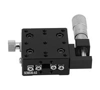 TOPINCN X Micrometer Linear Stages with Fine Tuning Precision Performance for Production Machinery 40x40mm Aluminum Alloy