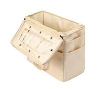 TOPINCN Yarn Storage Bag Tote, Non Woven Fabric Knitting Organizer Bag