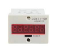 TOPINCN ZwRBR11-6H No Voltage Measuring Device with a 6-digit Display, Large Counting Interval for the Signal Entry Number, Suitable for Different Interruption Contacts (AC/DC12V)