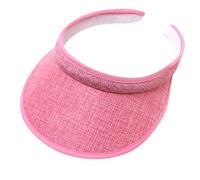 TOPJIAO 1 Pieces Sun Sports Visor Hats,Multiple Colors Sun Visors Adults 80s Retro Style Neon Pub Golf Tennis Stag Poker Party Fancy Dress UV Protection Beach Cap