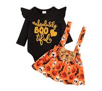 TOPJIAO Scream Halloween Costume Skeleton Costume Plush Zip-Up Black Hooded Jumpsuit Halloween Costumes for 1 Year Old Boy Pumpkin Outfit 2-3 Years Toddler Baby Girl Halloween Clothes