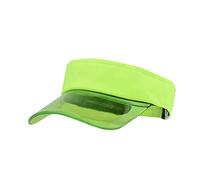 TOPJIAO Sun Visor Cap,Unisex 80s Style Retro Neon Sun Visor Golf Visor Headband Cap Stag Poker Party Twill Golf Tennis Visor Hats for Ladies Unisex Hats