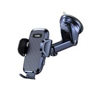 TOPK Car Phone Holder Phone Holder for Cars Dashboard/Windscreen Adjustable 360° Rotation Strong Car Phone Mount for All 4.7 to 6.8 inch Smartphones