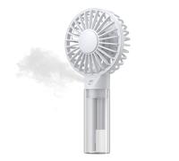 TOPK Portable Misting Fan - Rechargeable Handheld Personal Spray Water Mist Fan 32ml Water Tank Mini Cooling Hand Fans for Travel, Outdoors, Makeup, Camping, Home, and Office Use