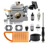 Topkidame BR 600 Carburetor for Stihl BR500 BR550 BR600 BR700 Backpack Leaf Blower Replaces for Zama C1Q-S183 4282-120-0606 with 4282 141 0300 Air Filter