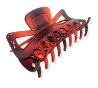Topkids Accessories 11cm Butterfly Hair Claw Clips Hair Clips Hair Claws Hair Women Hair Claw Clips Hair Styling Accessories Large Hair Clip Claw Hair Clips Women Ladies Hair Clips (Tort Brown)