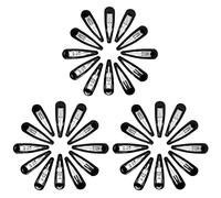 Topkids Accessories 36pc Snap Clips 5cm / 2" Hair Clip Hair Snap Clips Hair Pins Snap Hair Clips Hair Ties Snap Hair Clips Hair Accessories for Women & Hair Accessories for Girls (Black)