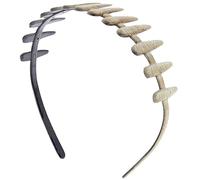 Topkids Accessories Bone Tooth Style Alice Bands Adult Women, Hair Accessories for Women, Hair Bands for Women, Thick Headband, Womens Headbands, Head Bands Adult Women, Wide Headbands (Beige)